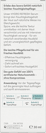 Serum Hydro Refresh lavera NATURKOSMETIK