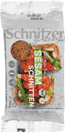 Bio brezglutenski sezamov kruh Schnitzer