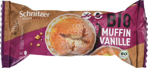 Bio brezglutenski muffin z vanilijo Schnitzer