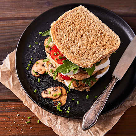Brot, Hafer (6 Stück) Schnitzer