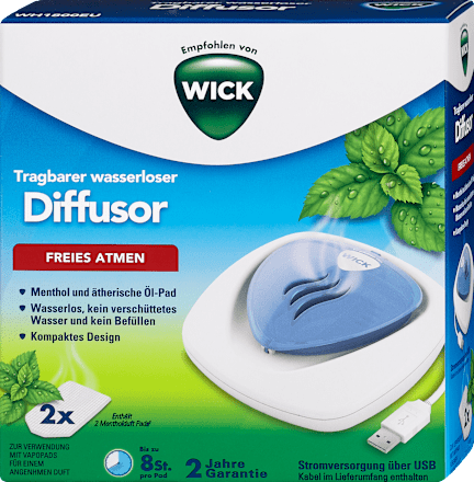 Tragbarer Wasserloser Diffusor Wick