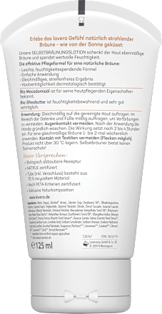 Selbstbräuner Körperlotion lavera NATURKOSMETIK