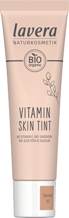 Foundation Vitamin Skin Tint 03 Tanned lavera NATURKOSMETIK