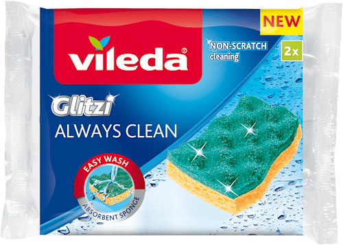 Viskózna hubka Glitzi Always Clean  Vileda