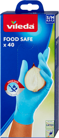 Rukavice do domácnosti Food Safe, veľkosť S/M Vileda