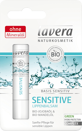 Lippenbalsam Basis Sensitiv lavera NATURKOSMETIK