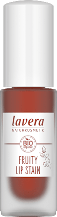 Lipgloss Fruity Lip Stain 02 Orange Joy lavera NATURKOSMETIK