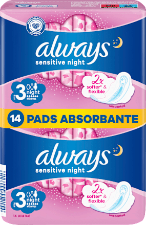 Sensitive damski vložki duo Night, velikost 3 always