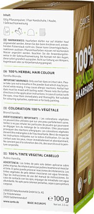 Pflanzenhaarfarbe Vanilleblond Santé