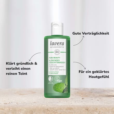 Gesichtswasser Pure Beauty  lavera NATURKOSMETIK