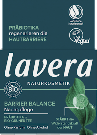 Nachtpflege Barrier Balance lavera NATURKOSMETIK