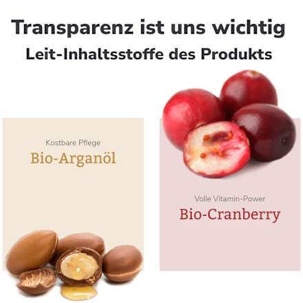 Körpermilch Regenerierend mit Bio-Cranberry & Bio-Arganöl lavera NATURKOSMETIK