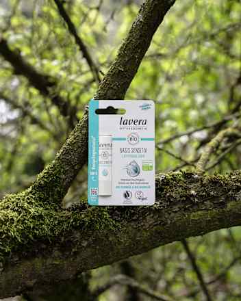 Lippenbalsam Basis Sensitiv lavera NATURKOSMETIK