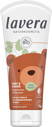 Waschlotion und Shampoo Baby und Kinder lavera NATURKOSMETIK