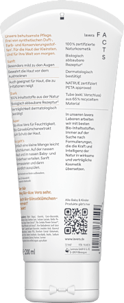 Waschlotion und Shampoo Baby und Kinder lavera NATURKOSMETIK