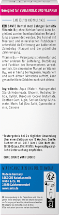 Zahngel Dental Med Sensitiv Vitamin B12 Santé naturally.
