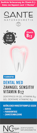 Zahngel Dental Med Sensitiv Vitamin B12 SANTE NATURKOSMETIK