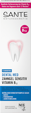 Zahngel Dental Med Sensitiv Vitamin B12 SANTE NATURKOSMETIK