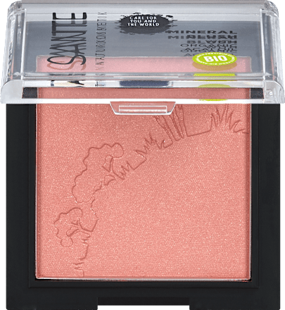 Blush Mineral 01 Mellow Peach Santé naturally.