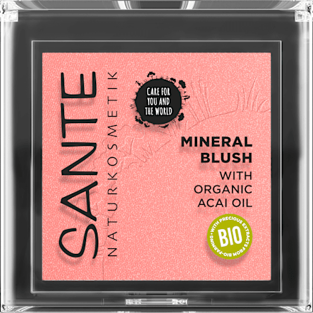 Blush Mineral 01 Mellow Peach Santé naturally.
