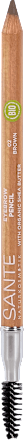 Augenbrauenstift Mit Bio-Sheabutter 02 Brown Santé naturally.