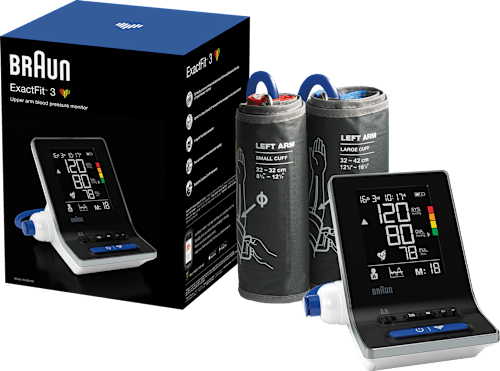 ExactFit 3 Oberarm-Blutdruckmessgerät Braun