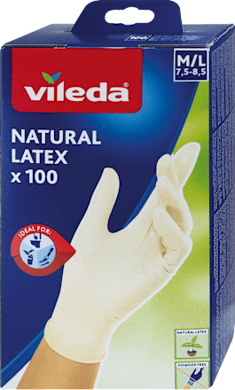 Guanti multi latex 100 taglia M/L vileda