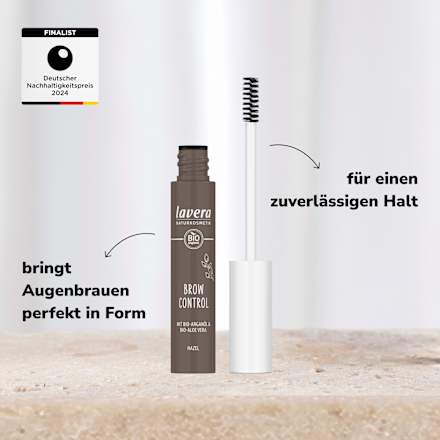 Augenbrauengel Brow Control 02 Hazel lavera NATURKOSMETIK