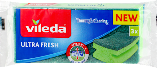 ULTRA FRESH antibakterijski sunđeri za pranje sudova vileda