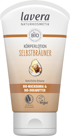 Selbstbräuner Körperlotion lavera NATURKOSMETIK