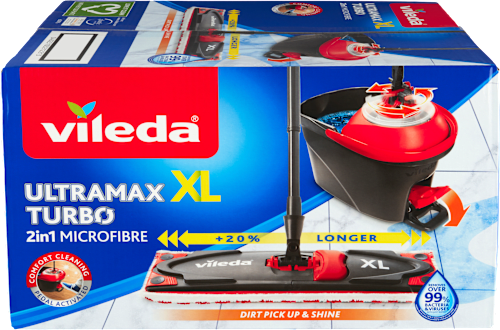 Ultramax XL Turbo mop a kbelík se ždímacím košem Vileda
