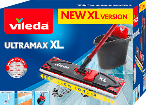 Ultramax XL Turbo mop a kbelík se ždímacím košem Vileda