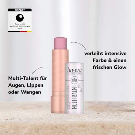 Blush Stick Multi Balm 02 Cloudy Pink lavera NATURKOSMETIK