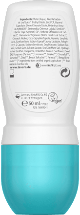 Deo Roll-on Natural & Sensitive lavera NATURKOSMETIK