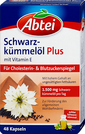 Schwarzkümmelöl Plus Kapseln Abtei