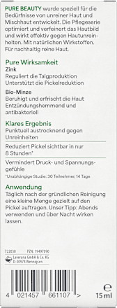 Gesichtscreme Pure Beauty Spot Treatment lavera NATURKOSMETIK