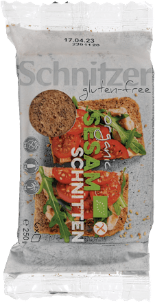 Bio brezglutenski sezamov kruh Schnitzer