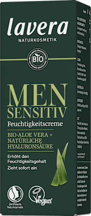 Feuchtigkeitscreme Sensitiv Men  lavera NATURKOSMETIK