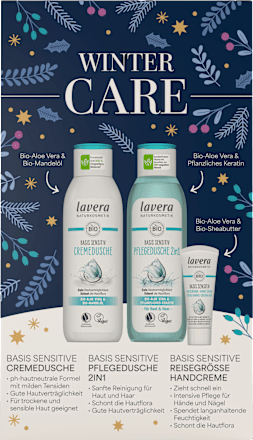 Geschenkset Winter Care lavera NATURKOSMETIK