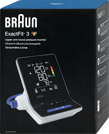 ExactFit 3 Oberarm-Blutdruckmessgerät Braun