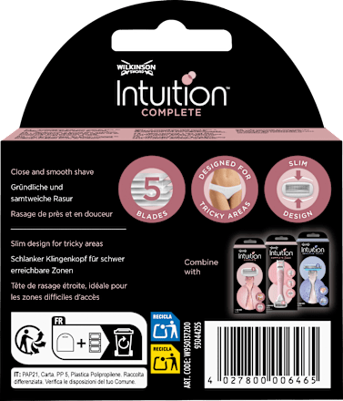Rasierklingen Sword Intuition Complete WILKINSON SWORD