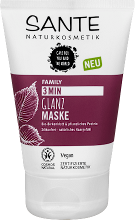 Family 3 Minuten Glanz Haarmaske Santé naturally.