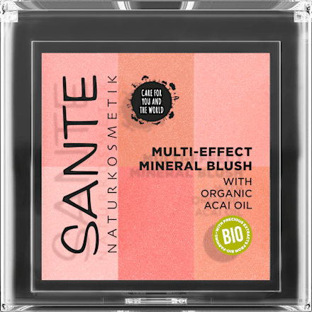 Blush Multi-Effect Mineral 01 Coral Santé naturally.