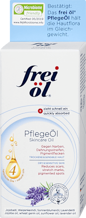 Pflegeöl gegen Narben, Dehnungsstreifen & Pigmentflecken frei Öl