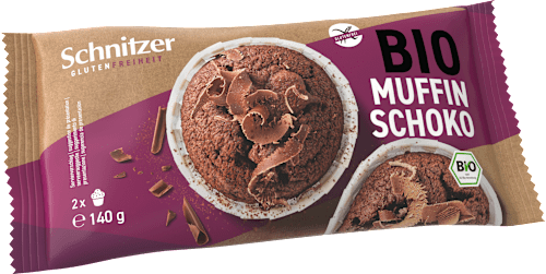 Bio brezglutenski muffin s čokolado Schnitzer