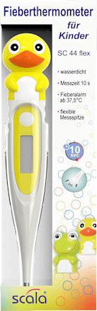 Fieberthermometer für Kinder SC 44 flex Ente SCALA