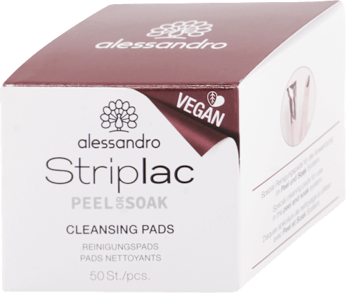 Čistiace tampóny na odmastenie Striplac Cleansing Pads alessandro