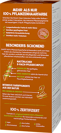 Haarfarbe Pflanzen Mahagonirot Santé