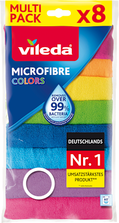 Allzwecktücher Mikrofaser Colors Multipack Vileda