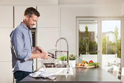 Scheuerschwamm Glitzi Power Inox Vileda